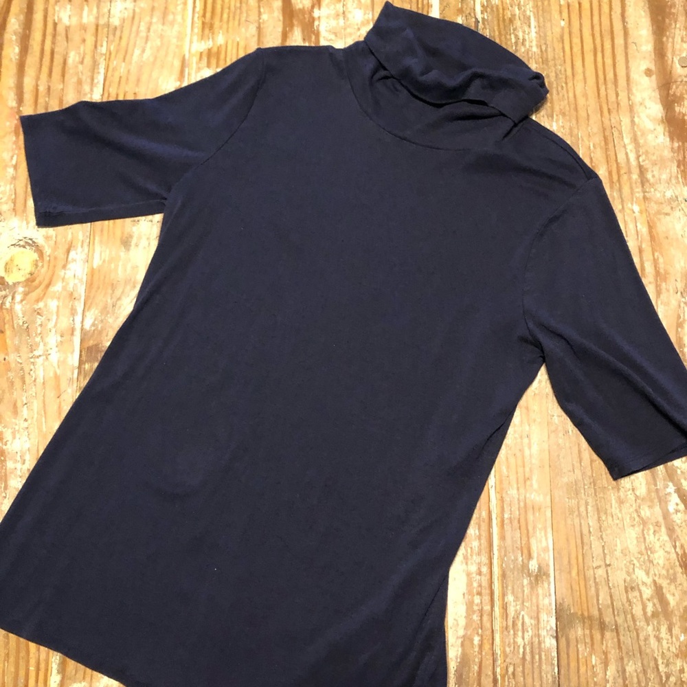 Merona turtle neck short sleeve shirt